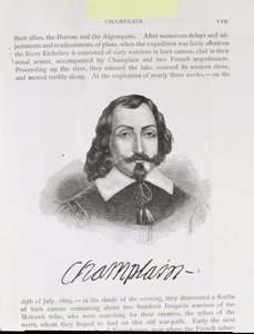 Samuel de Champlain, illustration from Volume IV of 