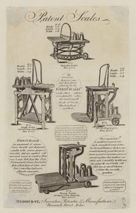 Medhurst Scale Maker, trade card by English School