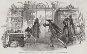 Scene from Sir Edward Bulwer Lytton