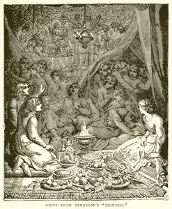 Scene from Tennyson