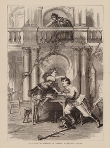 Scene from the Burlesque of 