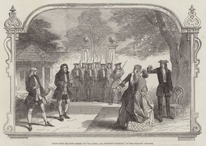 Scene from the New Comedy of 