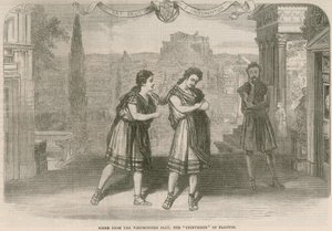 Scene from the Westminster Play by English School