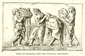 Scene of Initiation into the Dionysiac Mysteries by English School