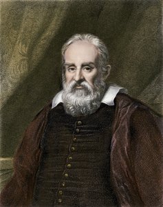 Portrait of Galileo Galilei, Italian Astronomer (1564-1642) by English School