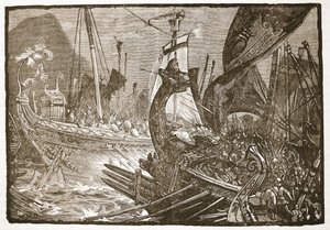 Sea-Fight Between Ptolemy and Demetrius Poliorcetes off Salamis