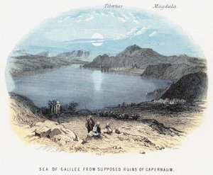 Sea of Galilee from Supposed Ruins of Gapernaum