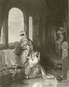 Selim and Zuleika by English School