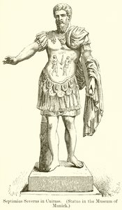 Septimius Severus in Cuirass (Statue in the Museum of Munich) by English School