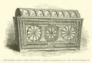 Sepulchral Chest from Jerusalem by English School