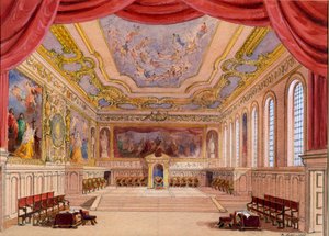 Set Design for The Merchant of Venice by William Shakespeare, 1858 by English School