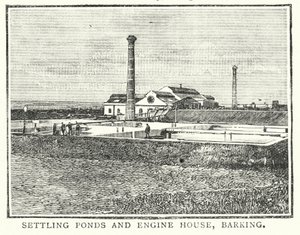 Settling Ponds and Engine House, Barking by English School