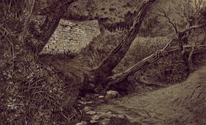 Seven Springs, the Source of the Thames by English School