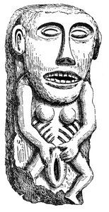 Sheela-na-Gig, from Ballinahend Castle, Tipperary, Ireland