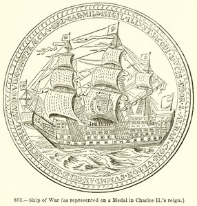 Ship of War (as Represented on a Medal in Charles II