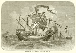 Ship of the Reign of Edward IV by English School