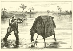 Shooting with Stalking-Horse by English School