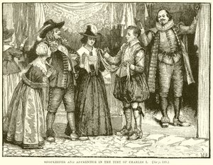 Shopkeeper and Apprentice in the Time of Charles I by English School