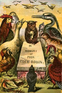 Sighing and Sobbing for Poor Cock Robin by English School