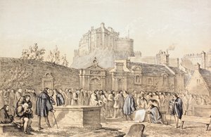 Signing the Covenant in Greyfriars Churchyard, Edinburgh in 1638, from 