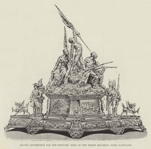 Silver Centrepiece for the Officers