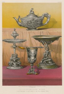 Silversmith Work by English School