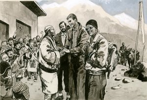 Sir Edmund Hillary Returning to the Himalayas