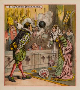 Sir Francis Drake and His Goblins by English School