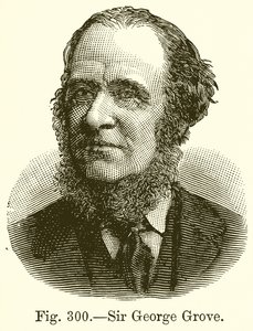 Sir George Grove by English School
