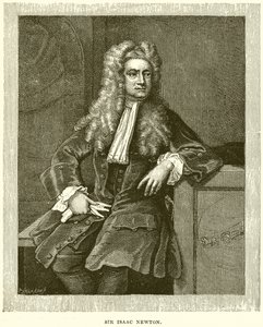 Sir Isaac Newton by English School