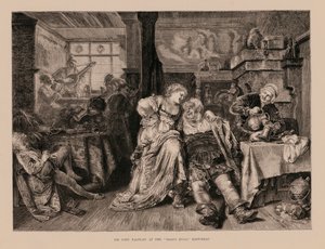 Sir John Falstaff at the "Boar