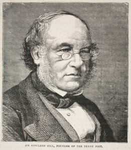 Sir Rowland Hill, founder of the Penny Post