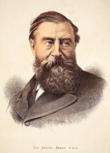 Sir Samuel Baker, illustration from The Pictorial Edition of the Life and Discoveries of David Livingstone by J. Ewing Richie