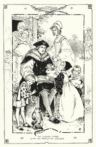 Sir Thomas More with his Family at Chelsea by English School