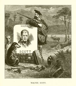 Sir Walter Scott by English School