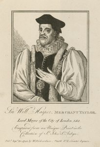 Sir William Harper, Merchant Taylor, Lord Mayor of London by English School