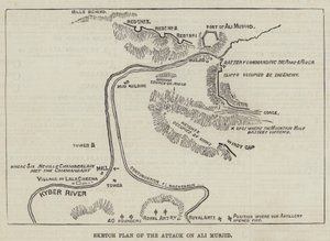 Sketch Plan of the Attack on Ali Musjid by English School
