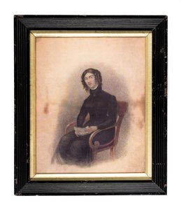 Sketch of Anne Lister of Shibden Hall by English School
