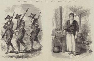 Sketches in Japan by English School
