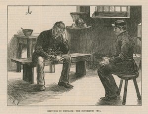 Sketches in Newgate by English School