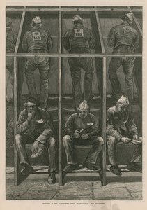 Sketches in the Clerkenwell House of Correction by English School