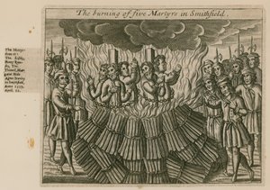 Smithfield Martyrs by English School