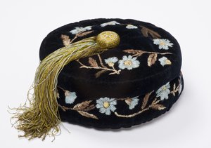 Smoking cap, c.1880 by English School