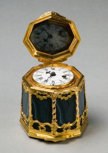 Snuff Box with Watch Movement