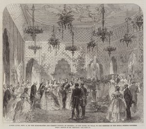 Soiree given, 24 September, by the Burgomaster and Common Council of Brussels, at the Hotel de Ville, to the Members of the Social Science Congress by English School