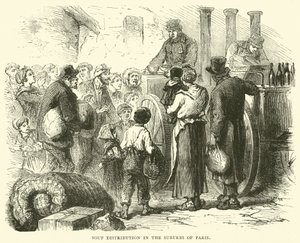 Soup Distribution in the Suburbs of Paris by English School