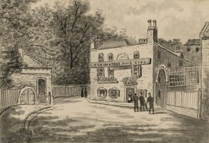 Spaniards Inn, Hampstead, London by English School