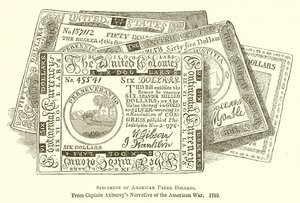 Specimens of American Paper Dollars by English School