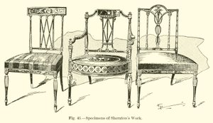 Specimens of Sheraton