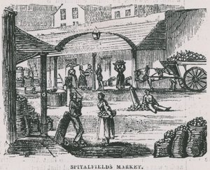 Spitalfields Market, London by English School